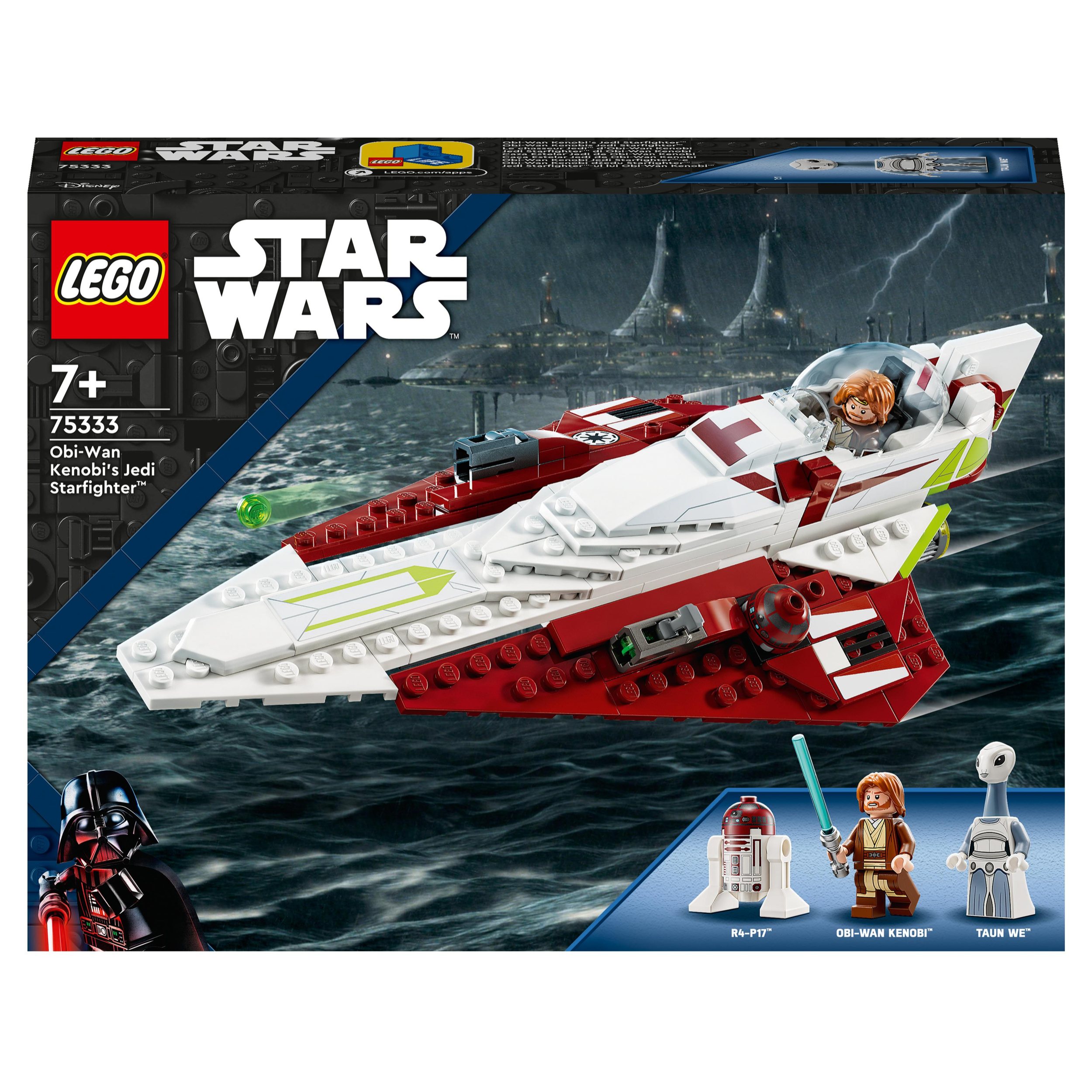 LEGO STAR WARS 75333 - JEDI STARFIGHTER DI OBI WAN KENOBI