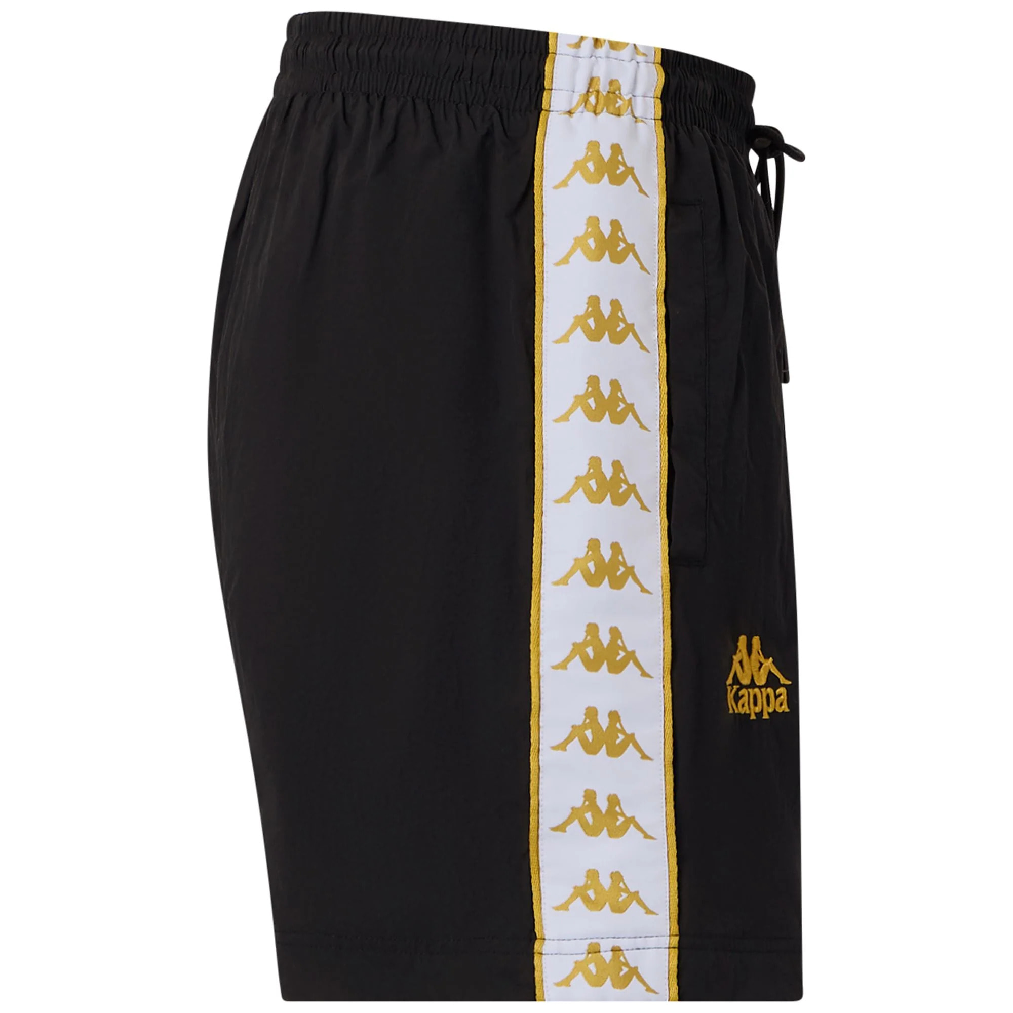 Kappa - Pantaloni Corti Donna Nero - 222 Banda Nana