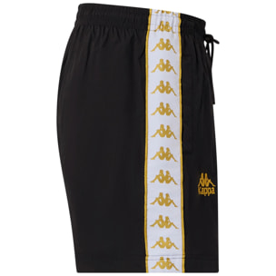 Kappa - Pantaloni Corti Donna Nero - 222 Banda Nana