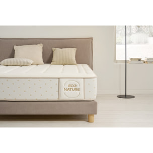 Matelas Mousse à memoire de forme Eco Nature Memory Foam, 27 cm, 2 places - Moonia