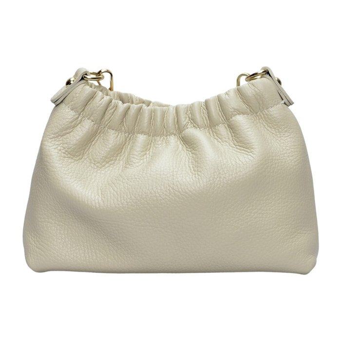 Borsa a spalla Anna Luchini Beige