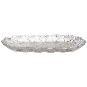 Duo Bonbonnieres Sur Plateau En Verre 145cl