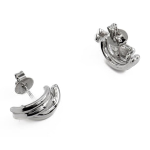 Pendientes Lux by Lux acabados plata