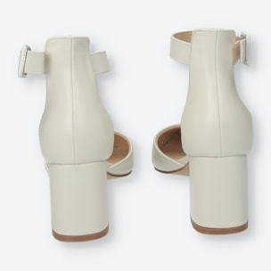 Décolleté Donna Tata Italia Bianco