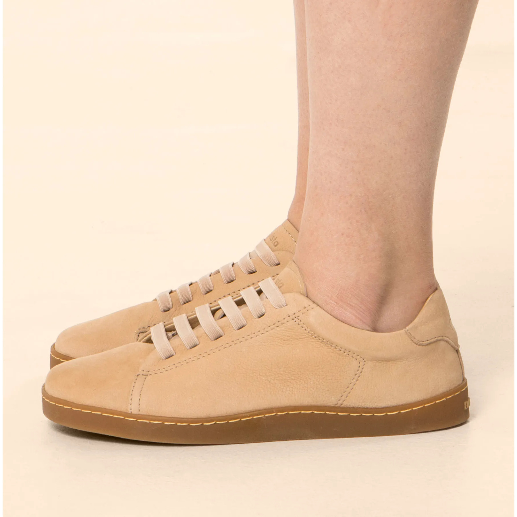 Zapatos N5910L NOBUCK LAVADO CREAM/ ORIGEN color Cream
