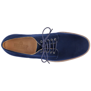 Scarpe allacciate Sebago Uomo Blu HARVARD CANVAS
