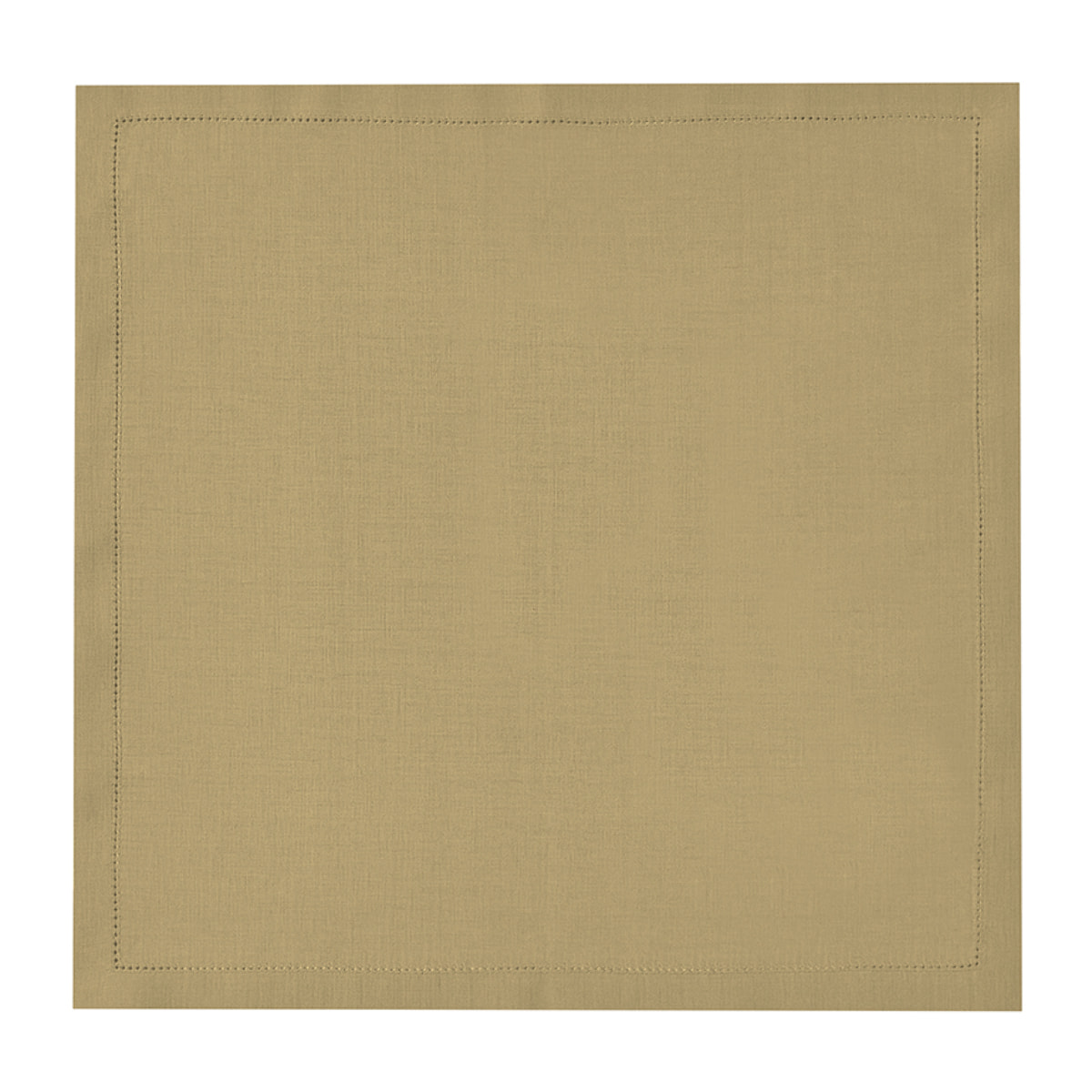 Serviette de table unie en lin, Made in France, FLORENCE , Jaune sienne