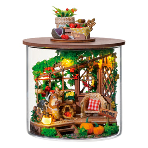 Colección Botellas de Ensueño, Momento Abundante. Maqueta 3D realista con gran detalle y luces led.