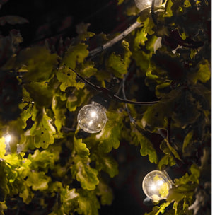 Guirlande solaire PARTY 20 LED 9M