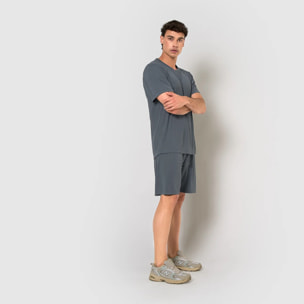 Pantalón corto deportivo técnico agua marina