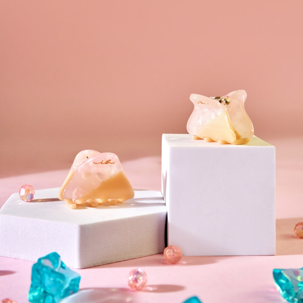 Clipstar Easter Pastel Perfection–Mini pinze per capelli Rosa