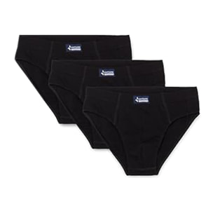 3 Slip Uomo Navigare Art. 574, Nero