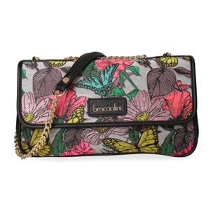 Borsa a tracolla da donna Bardonia - 100% Tessile - 29.5 x 17.0 x 10.5 cm