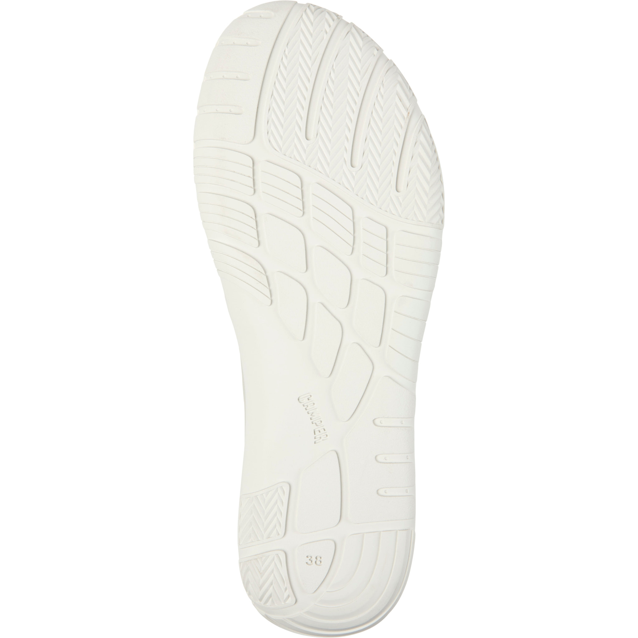 Bailarinas - CAMPER Peu Path+ - Blanco - Cuero liso