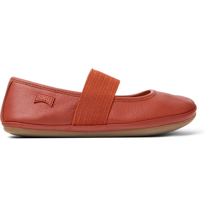Bailarinas - CAMPER Right - Rojo - Cuero liso