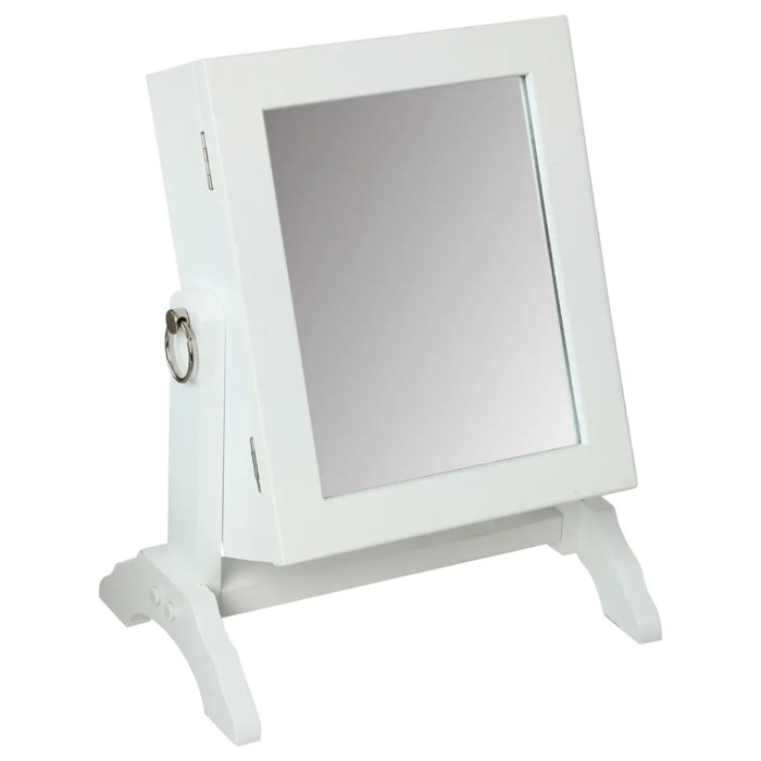Armoire à bijoux verre 22x28cm