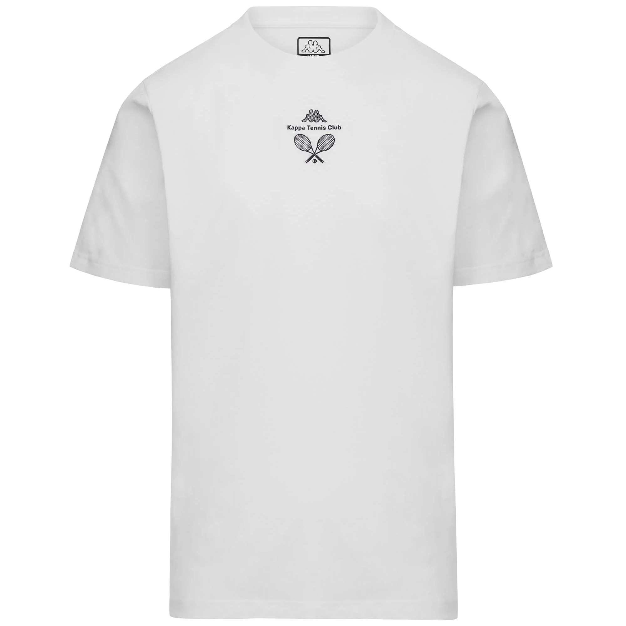 Kappa - T-Shirts & Top Uomo Bianco - Logo Incono