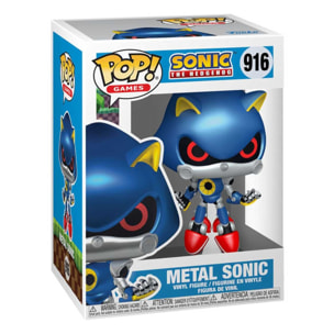 Sonic The Hedgehog Pop! Games Vinile Figura Metal Sonic 9 Cm Funko