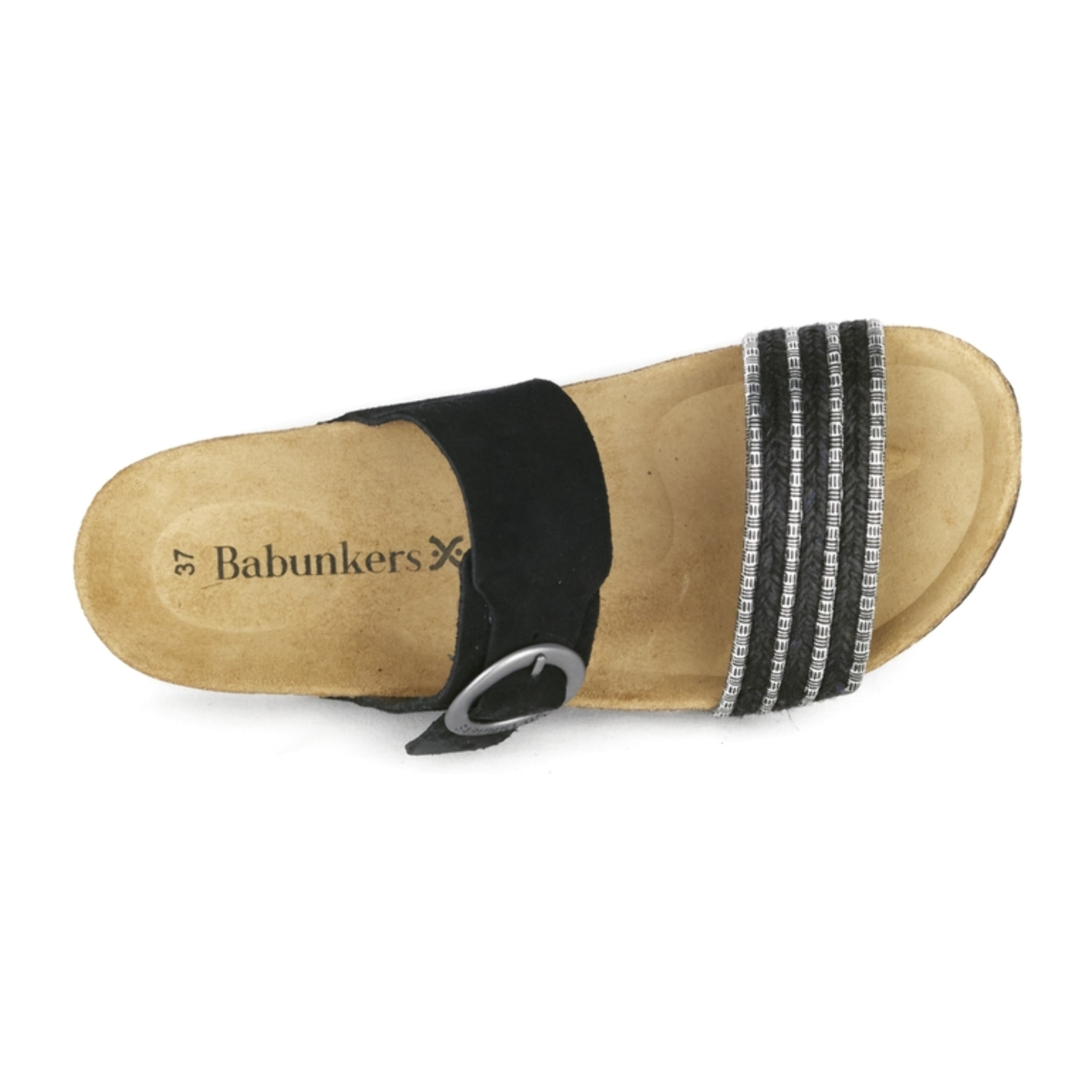 SANDALO ALMERIA BABUNKERS NERO