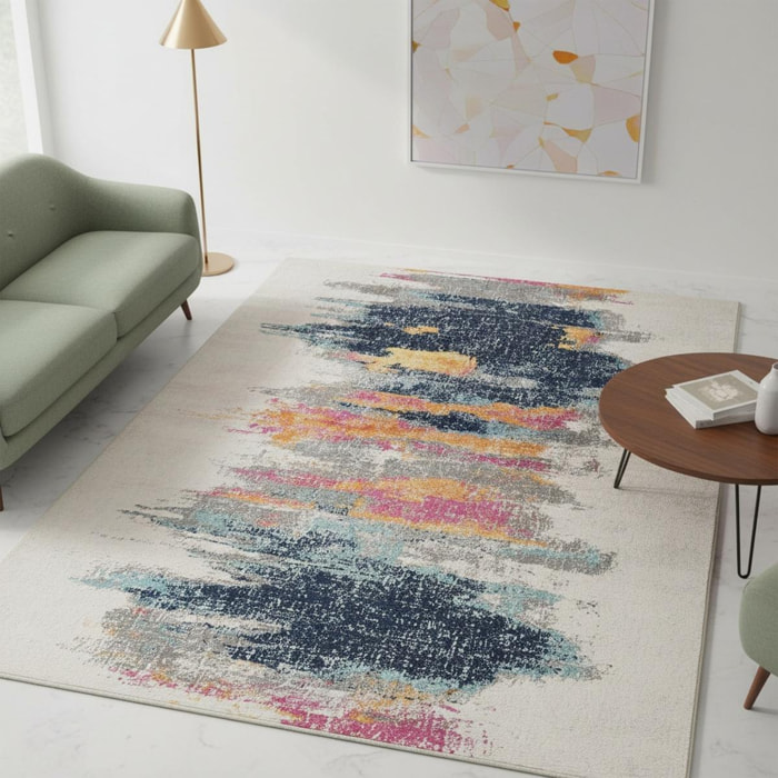 tapis d'orient MIAMI, tapis ton sur ton moderne et contemporain