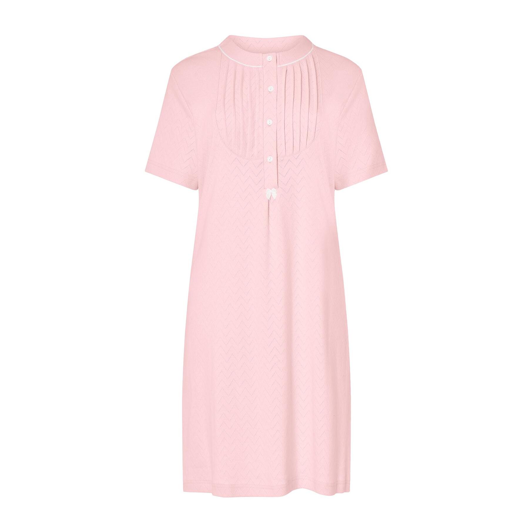 Camisón largo rosa