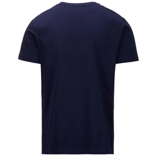 Kappa - T-Shirts & Top Uomo Blu - Logo Korpo Cremy
