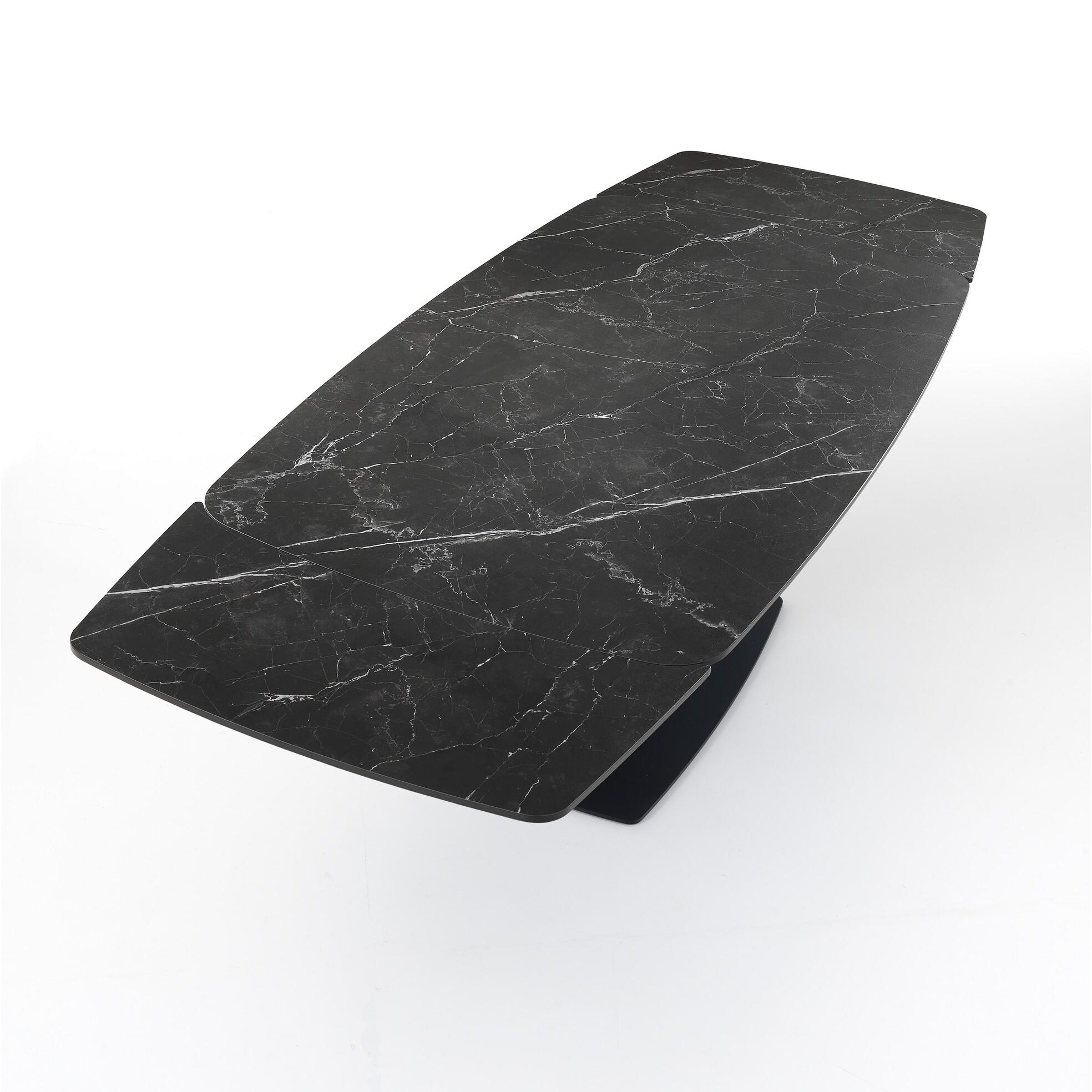 Tomasucci Tavolo allungabile ALEXA BLACK MARBLE