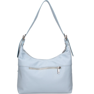 Borsa a spalla da donna In Vera pelle Made in Italy 30x30x9 cm