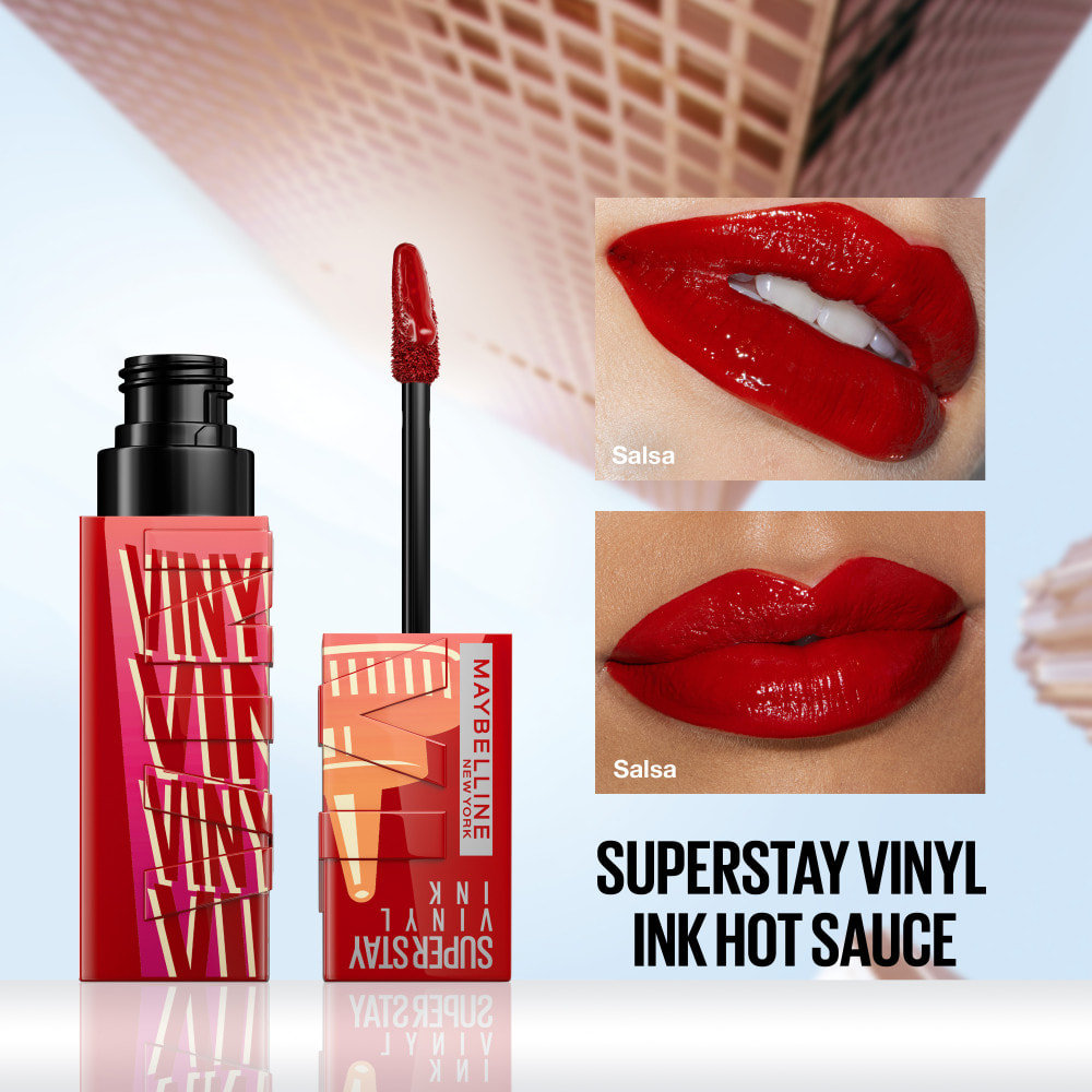 Maybelline New York Superstay Vinyl Ink Encre à lèvres liquide mat 200 SALSA 4.2 ML