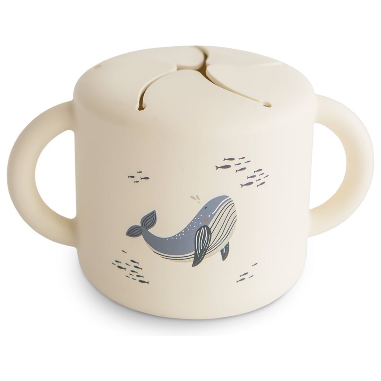 Mushie Taza Para Snack Silicona Print