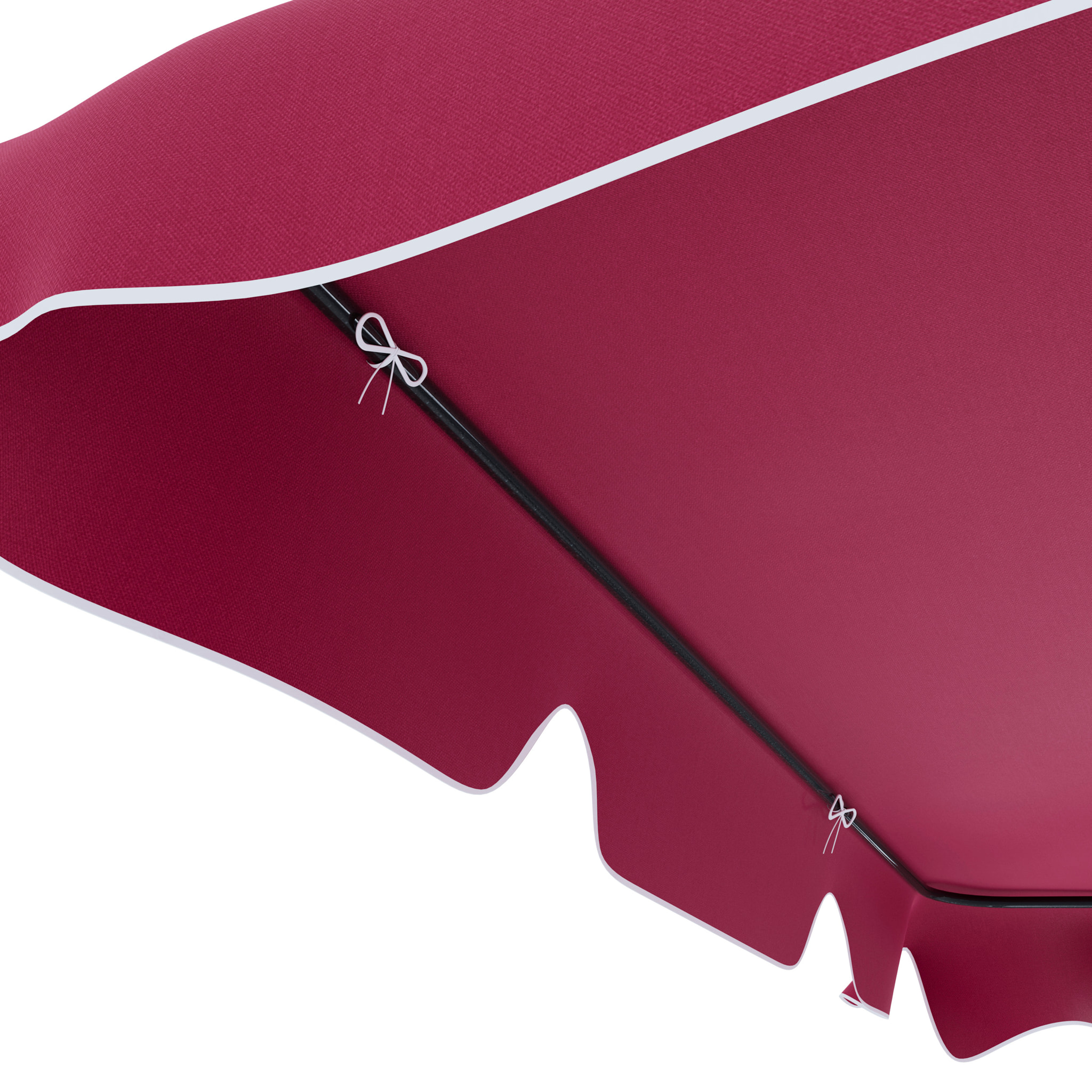 Dondolo 3 Posti Algarve Con Tettuccio Parasole Regolabile Cuscini Imbottiti Struttura Robusta In Acciaio Da Giardino 170 x 110 x 153 cm Bordeaux