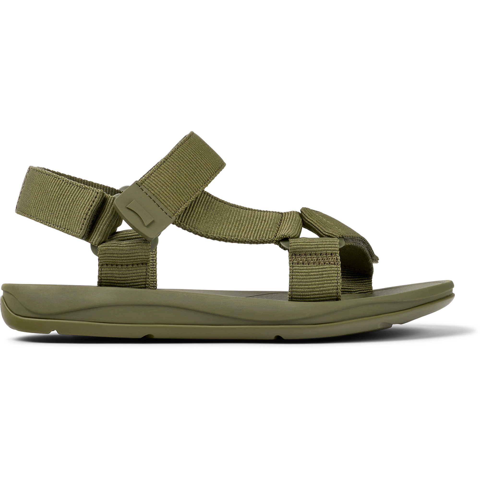 Sandalias - CAMPER Match - Verde - Textil técnico (poliéster reciclado)