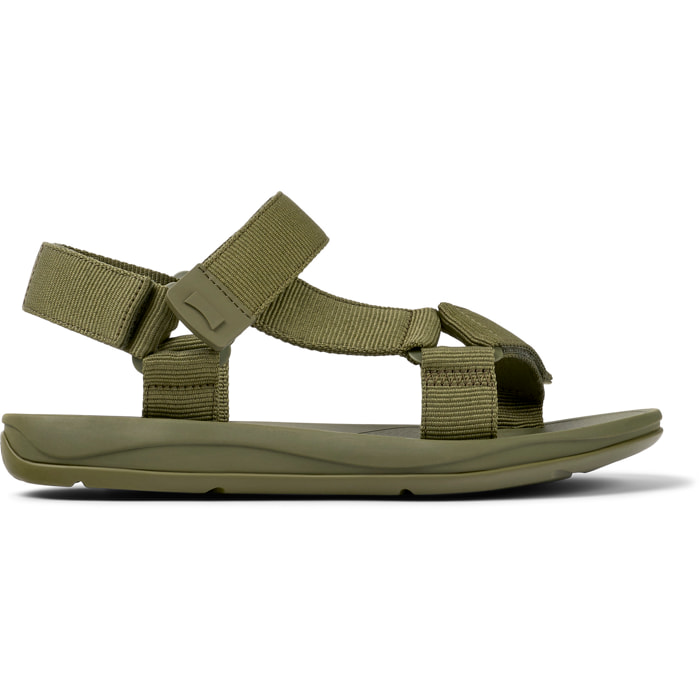Sandalias - CAMPER Match - Verde - Textil técnico (poliéster reciclado)