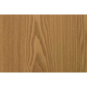Set 2 Mesas Mdf Marrón 59x59x41 40x40x52 Cm