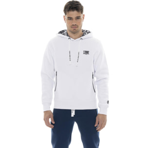 Sudadera con capucha hombre Leone 1947 Apparel Soft Basic logo pequeño invierno