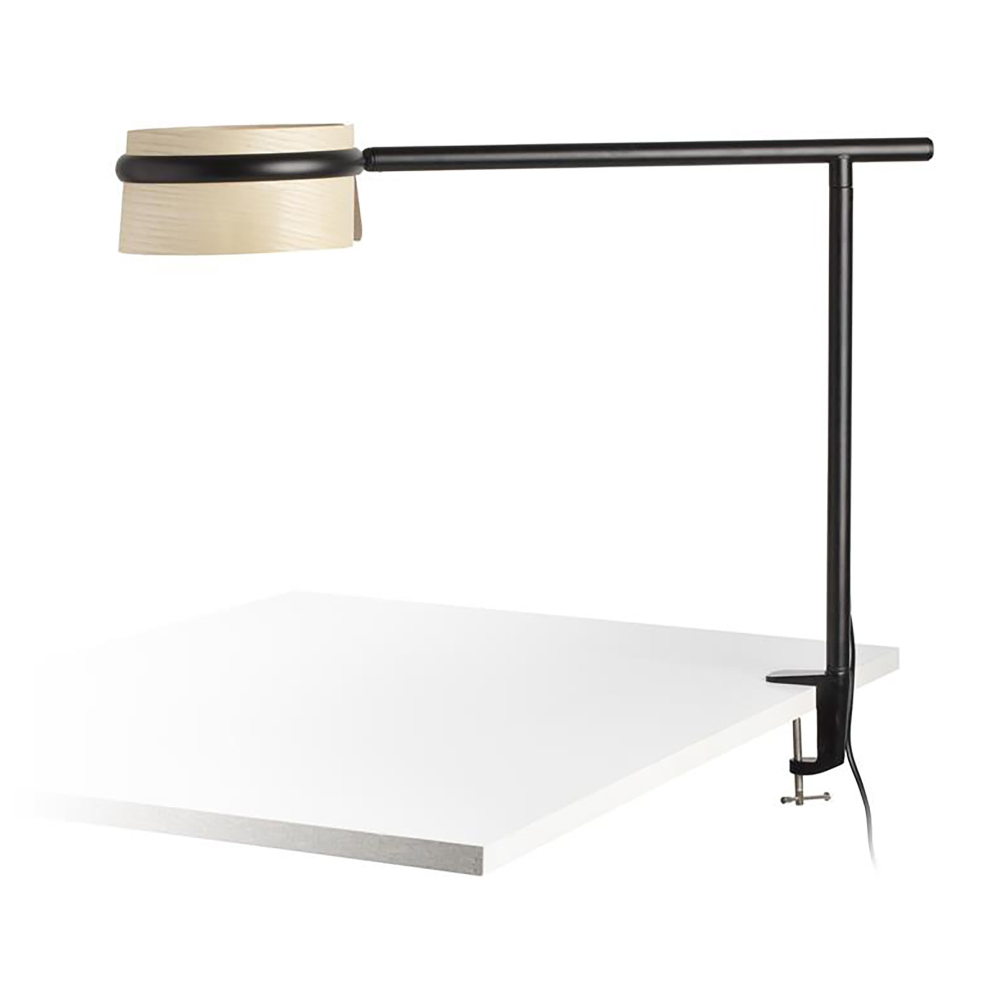 LOOP Lampe de table avec pince frêne