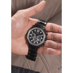 Guess Análogo De Cuarzo Guess Mens Black Multi-Function Watch