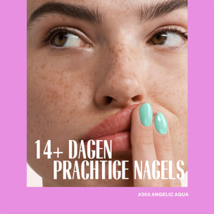 Pink Gellac Angelic Aqua Gellak Nagellak 15ml - Glanzend Blauwe Gel Lak - Gelnagels Producten - Gel Nails