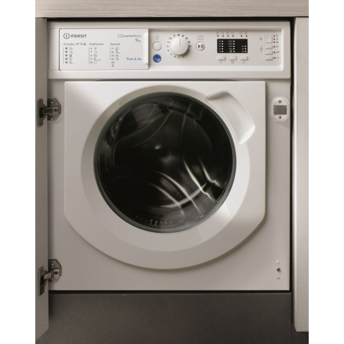 Lave linge hublot encastrable INDESIT BIWMIL91485EU