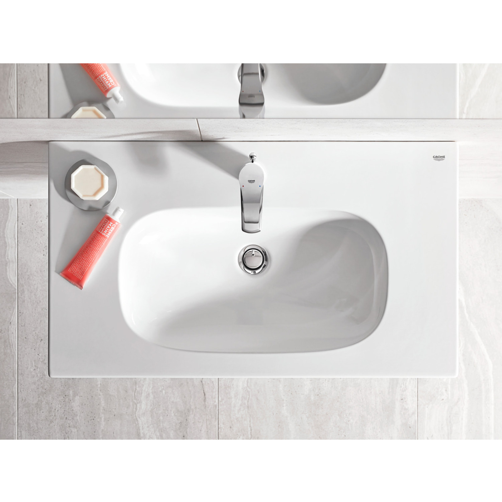 Mitigeur monocommande lavabo Eurosmart, Taille M
