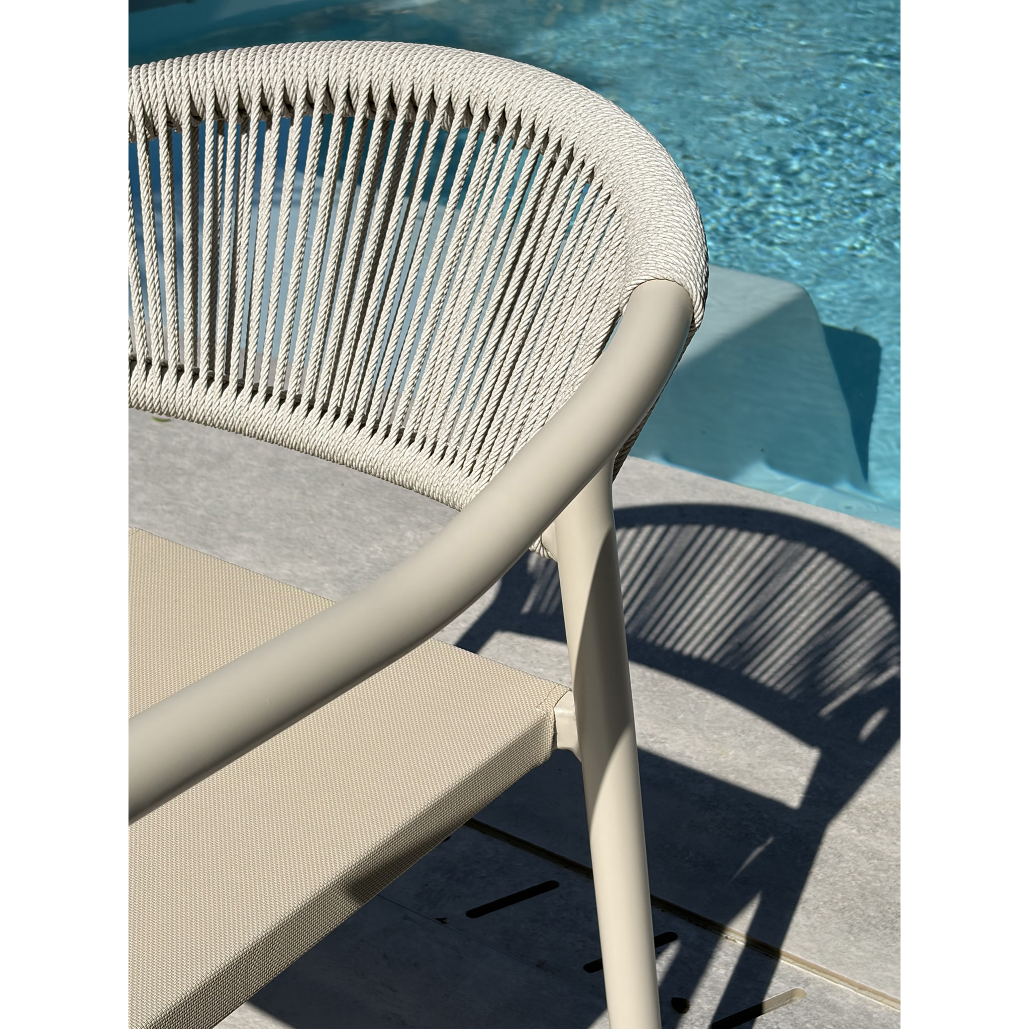SUMBA - Lot de 2 fauteuils de jardin