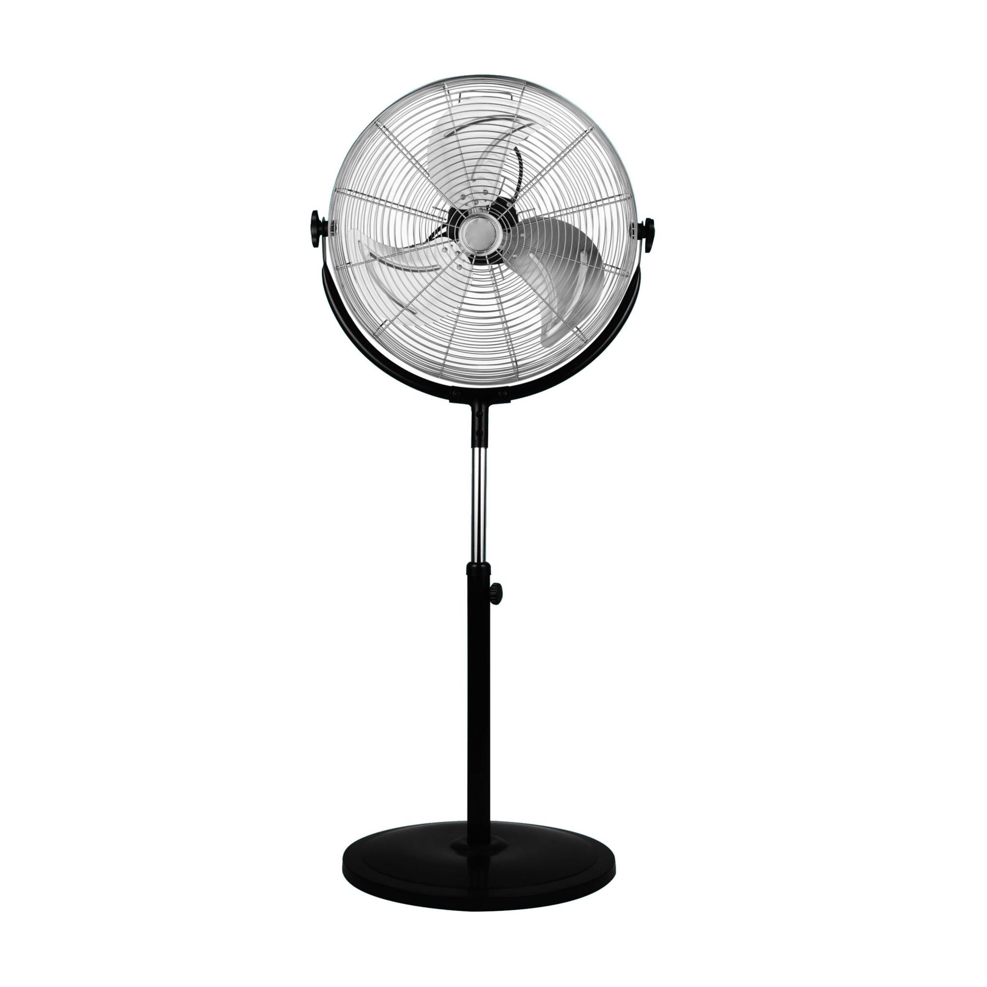 Ventilateur industriel sur pied 120W avec hauteur régable