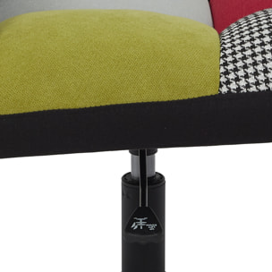 Fauteuil Pivotant Anton Patchwork