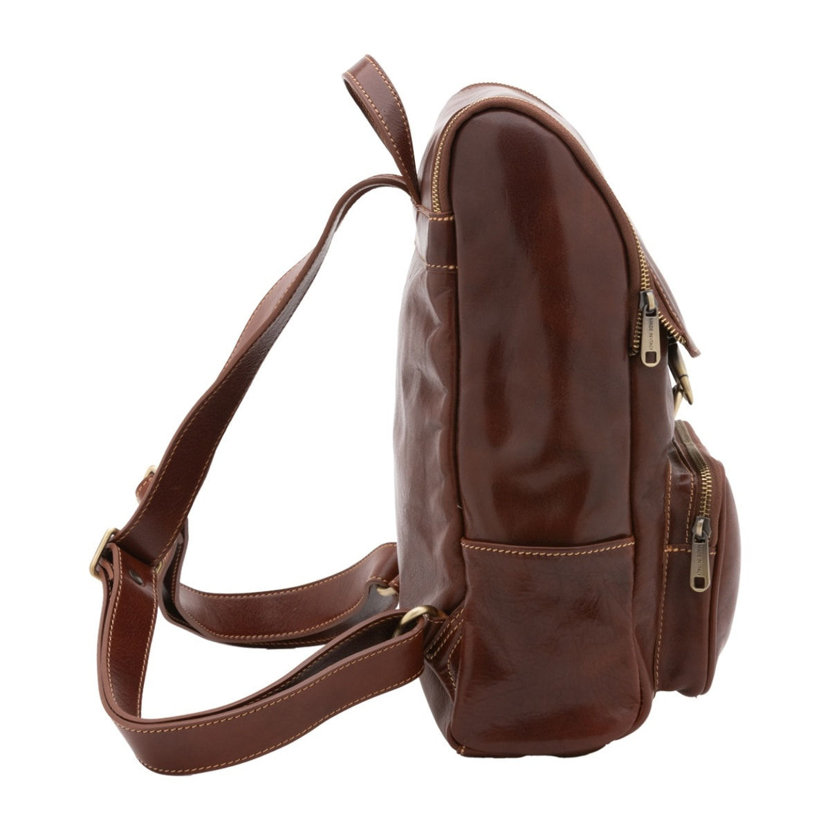 Borsa a spalla da donna - Modello Eris Elite - Vera pelle - 27.0 x 35.0 x 9.0 cm