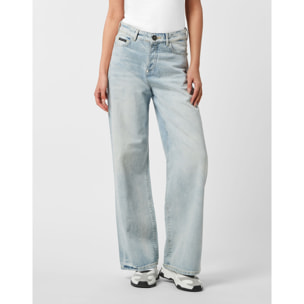 PHILIPP PLEIN Vaqueros Skater fit LOGO