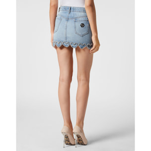PHILIPP PLEIN Mini Skirt HEART