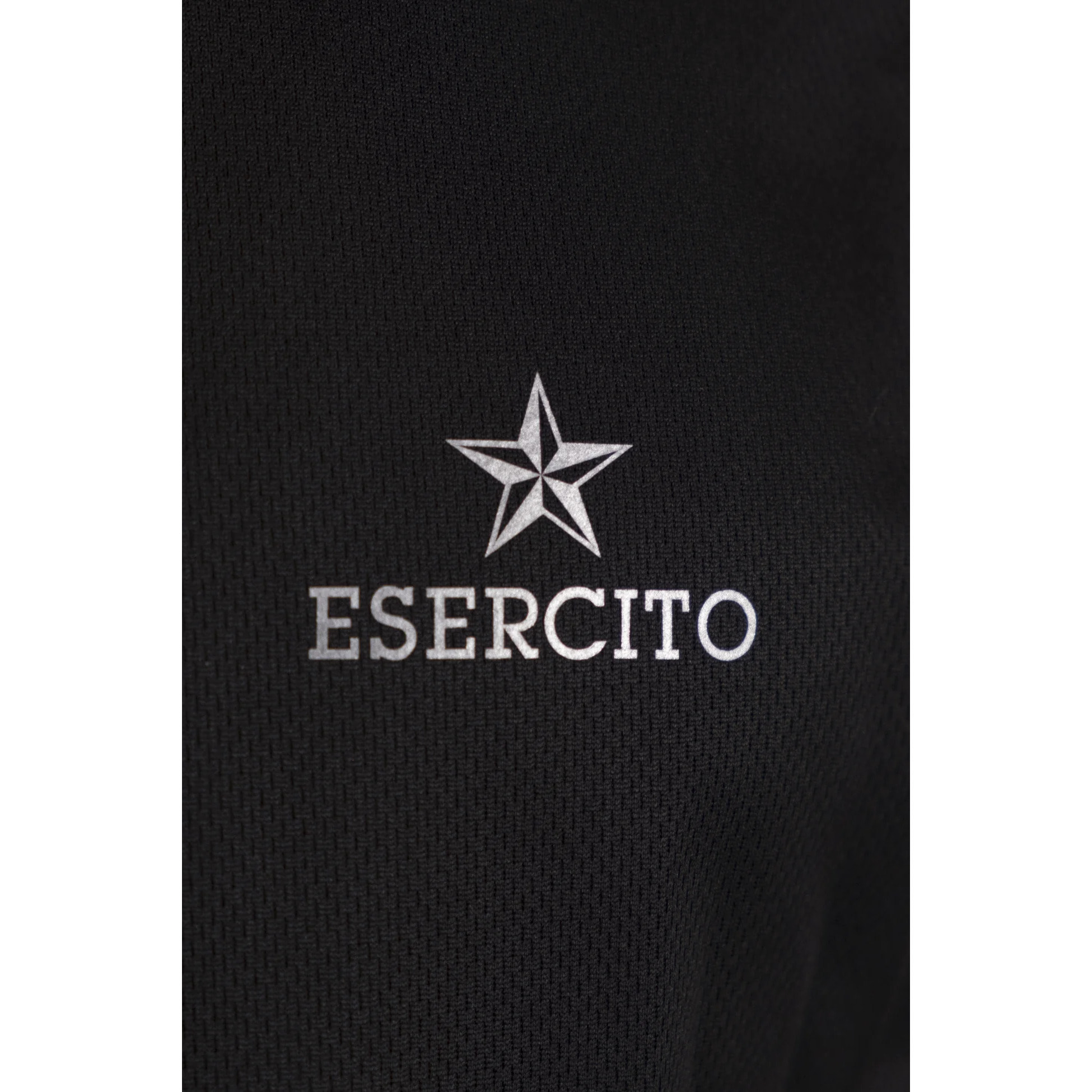 T-shirt Esercito a maniche corte sport nera uomo