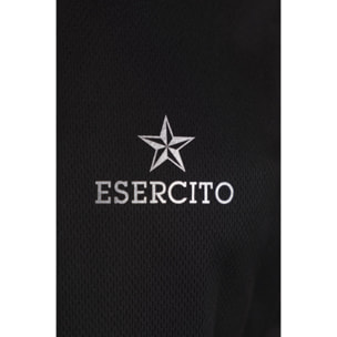 T-shirt Esercito a maniche corte sport nera uomo