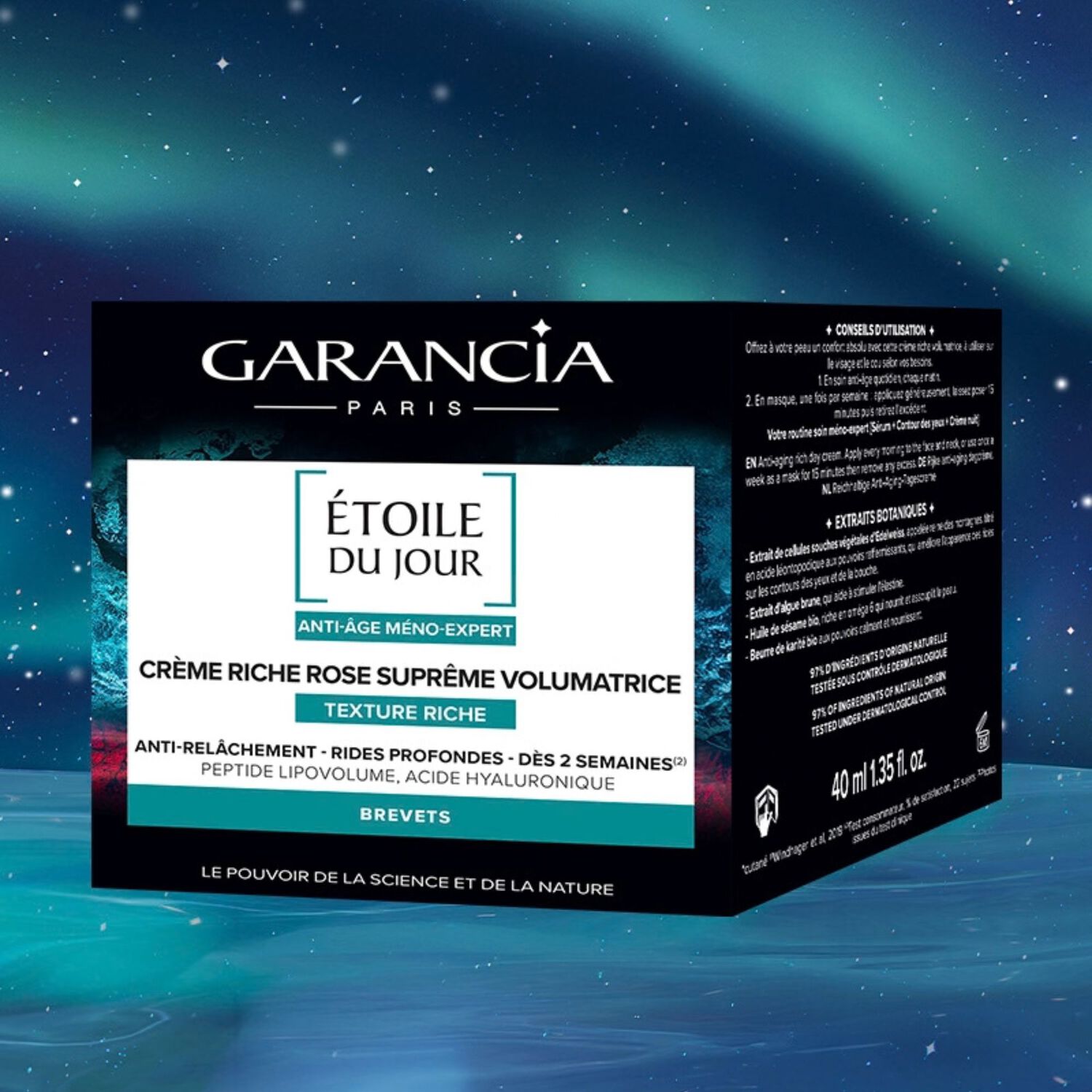 Étoile du Jour - Crème Riche Rose Suprême Volumatrice Anti-Âge