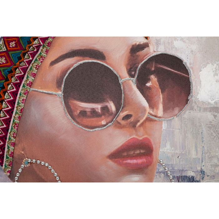 DIPINTO SU TELA JENNIFER -A- CHARME 1921 MULTICOLORE